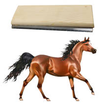 Cepillo de pelo de caballo equino, equipo de aseo para limpieza de caballos, depiladora de caballos, herramientas, accesorios ecuestres 2024 - compra barato