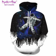 Women/Men Hoodie Sweatshirt Autumn Winter Sport Hoodies Women Spaceman 3D Print Starry Sportwear Hooded Sweater Hip Hop Pullover 2024 - buy cheap