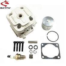 26cc Cylinder Head Piston Kit for 26cc Engine Zenoah CY for 1/5 Hpi Rofun Baha Km Rovan Baja 5b 5t 5sc Losi 5ive-T Toys Parts 2024 - buy cheap