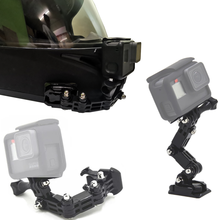 Motorcycle Helmet Mount Curved Adhesive Arm For Xiaomi yi 4K Gopro Hero10 9 8 7 5 SJCAM sj4000 Eken H9 Action Camera Accessories 2024 - buy cheap