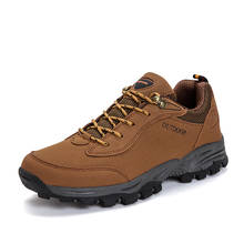 Zapatos de senderismo impermeables para hombre, zapatillas antideslizantes para escalada de montaña, talla grande 39-49 2024 - compra barato