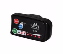 Panel de Control de 3 velocidades para bicicleta eléctrica, controlador Compatible con Kit de conversión de bicicleta eléctrica, 24V/36V, 36V/48V, PAS LED880 2024 - compra barato
