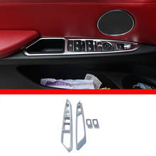 Interruptor de ventana y puerta de coche, accesorios de Interior de 2 estilos, ABS, estilo de coche, para BMW X5, F15, X6, F16, 2014-2018, LHD, 4 Uds. 2024 - compra barato