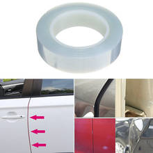 Adesivo protetor de carro com película transparente, nano velcro, proteção lateral para porta de carro, anti-colisão, protetor universal 2024 - compre barato