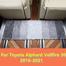Car mat car interior special modified decorative pieces square plush mat accessories for Toyota Alphard Vellfire 30 2016-2021 2024 - buy cheap