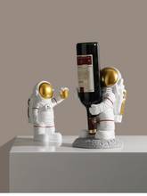 Nordic Astronaut Small Ornaments Wine Rack Spaceman Resin Craft Miniature Figurines Fairy Garden Furnishing Articles Home Decor 2024 - buy cheap