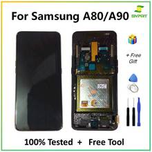 AMOLED For Samsung Galaxy A80 / A90 SM-A805F/DS A905F SM-A90 LCD Display Touch Screen Digitizer Assembly LCD 2024 - buy cheap