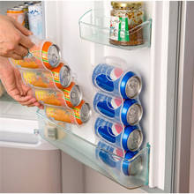 Контейнер для хранения кухонного холодильника, кухонные аксессуары, кола, напитки, компактная отделка, четыре органайзера для чехлов, контейнеры для хранения 2024 - купить недорого