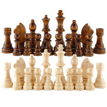 2022 New Arrival Wooden Chess Pieces Hot Sale 55-91mm Height Entertainment Games  12pc/set 2024 - buy cheap