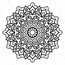 Papel tapiz de flor de Mandala grande, decoración extraíble para dormitorio, sala de estar, Art Deco, decoración de estudio de Yoga indio 2024 - compra barato