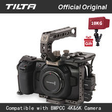 Tilta BMPCC 4K/6K  Cage TA-T01-B-G Full Camera Cage SSD Drive Holder Top Handle for BMPCC 4K Camera Basic Kit (Color Tilta Gray) 2024 - buy cheap