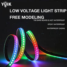 Rgb Led Strip 5 Meters Festoon Led Light Garland On The Window Symphony 5V Low Voltage 60 Lights Dream Horse Racing Outdoor Belt 2024 - buy cheap