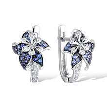 Pendientes de moda con forma de flor para mujer, aretes de circón populares, Sexy, salvaje, regalo de joyería nuevo, 2020 2024 - compra barato