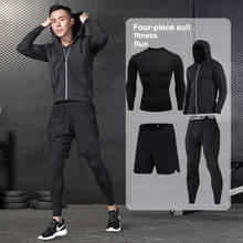 Thermal Underwear Sport Suit Men's Fitness Quick-Drying Compression T-Shirt Long Sleeve Leggings Base Layer Sport Track Suit 2024 - buy cheap