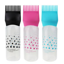 120ml Multicolor Plastic Hair Dye Refillable Bottle Applicator Comb Dispensing Salon Hair Coloring Hairdress Styling Tools 2024 - buy cheap