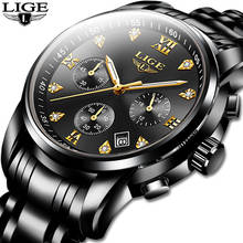 Relogio Masculino Mens Watches Waterproof Quartz Business Watch LIGE Top Brand Luxury Men Casual Sport Watch Male Relojes Hombre 2024 - buy cheap