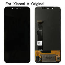Pantalla LCD de 6,21 pulgadas para Xiaomi Mi8 Mi 8, montaje de digitalizador con Panel táctil con Marco, color blanco y negro, envío gratis 2024 - compra barato