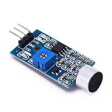 Módulo con Sensor de detección de sonido de voz de 3 pines Robot inteligente helicóptero aeroplano Boart coche para arduino Diy Kit 2024 - compra barato