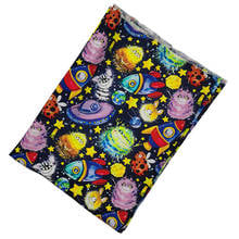 Beautiful Aircraft Cotton Fabric Spaceship Star Flying Saucer Printed Cloth Patchwork Sewing Material Diy Children's Clothing 2024 - buy cheap