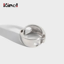 Минималистичные геометрические запутанные кольца Kinel для тяжелой промышленности для женщин, модные открытые аксессуары в Корейском стиле, оптовая продажа 2024 - купить недорого