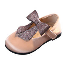Para meninas princesa sapatos criança infantil crianças bebê bowknot único sandálias sapatos 2024 - compre barato