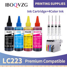 IBOQVZG-cartucho de tinta recargable LC223 para impresora brother DCP-J562DW, MFC-J480DW, J680DW, J880DW, MFC-J5320DW, MFC-J5625DW 2024 - compra barato