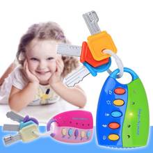 Baby Toy Musical Car Key Toy Vocal Smart Remote Voices Pretend Play Education Flash Music Cars Educational Toys For Kids Boy 2024 - buy cheap