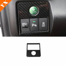 ABS Carbon for Honda VEZEL HRV HR-V Car Headlight Lamp Adjustment Switch Button Panel Cover Trim 2015 2016 2017 Accessories 1pcs 2024 - buy cheap