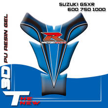 Pegatina protectora de espina de pez para motocicleta, pegatina de goma 3D para tanque de motocicleta, para Suzuki GSXR 600 750 1000 2024 - compra barato
