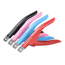 Professional Nail Art Clipper Special type U word False Tips Edge Cutters Manicure Colorful Stainless Steel Nail Art Tools 2024 - buy cheap