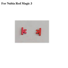 Botão para nubia red magic 3 nx629j, 2 peças, interruptor de alimentação, peça de mola, botões para zte, nubia magic 3, nx 629j 2024 - compre barato