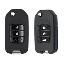 Car Flip Folding Remote Key 433Mhz with ID47 Chip for Honda JAZZ FIT CRV XRV HRV Vezel Civic Accord CITY Smart Remote Key 2024 - buy cheap