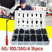 6 sizes 415pcs Fastener Clip Mixed Car Body Push Retainer Pin Rivet Bumper Door Trim Panel Retainer Fastener Kit 2024 - buy cheap