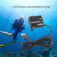 USB-1020 micro bomba submersível DC3.5V-9V 3w aquário tanque de peixes fonte lagoa bomba de água para jardim lagoa de peixes 2024 - compre barato
