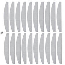 20 шт пилочка для ногтей буфера Двусторонняя маникюрный салон файл 100/180 пилочка для ногтей, для маникюра, педикюра ногтей профессиональные инструменты для ногтей 2024 - купить недорого