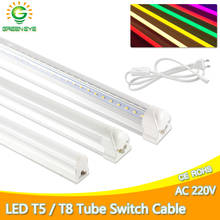 LED Integrated Tube T5 T8 LED tube Lamp 6w 10W 20w  AC110V 220V 240V 60cm 1FT 2FT Super Bright  LED Fluorescent Lamp Ampoule 2024 - buy cheap