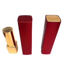 12.1mm High Quality Empty Lipstick Tube Aluminum Cuboid Lip Balm Containers Square Cosmetic Packaging Container 10/15pcs/lot 2024 - buy cheap