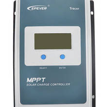 6 tracer-uma série mppt controlador de carga solar epever display lcd carregador controlador solar regulador 12/24 v dc 2024 - compre barato