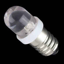 1 шт. E10 винтовой Базовый индикатор светодиодная лампа высокого качества низкое энергопотребление холодный белый 6 В DC лампада LED 2024 - купить недорого