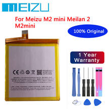 Аккумулятор Meizu BT43C для Meizu M2 mini Meilan 2 M2mini, 100% мАч, мобильный телефон + Бесплатные инструменты 2024 - купить недорого