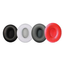 1Pair Replacement Black/White/Grey/Red Ear Pads Cushion for Monster Beats By Dr Solo 1.0 HD Headphones Headsets Ear Pad 2024 - buy cheap