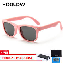 HOOLDW-gafas de sol polarizadas para niños y niñas, lentes de seguridad flexibles de silicona, UV400 2024 - compra barato