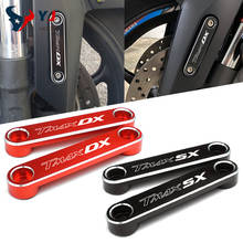Логотип «DX/SX» CNC алюминиевые аксессуары для Yamaha T-max 530 Tmax530 DX SX мотоциклетная передняя ось рамка Боковая пластина декоративная крышка 2024 - купить недорого