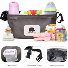 Baby Stroller Organizer Bag Pram Buggy Organizer Storage Bag  Diaper Bag Hanging Bottle Holder for Pushchair Stroller Accessorie 2024 - buy cheap