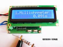 Medidor de miliohm probador de baja resistencia ohmímetro 0.001 ~ 120 Ω 10pf ~ 20000uf 2024 - compra barato