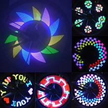 Colorful 32-LED Bike Bicycle Light 32 Pattern Cycling Tire Spokes Decor Lamp Bicycle Exterior Accessories 2024 - buy cheap