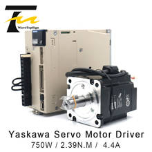 YASKAWA-Servomotor de 750W, 2,39nm, SGM7A-08AFA61 y controlador, Cable de conexión de 3 metros 2024 - compra barato