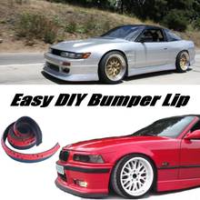 Bumper Lip Deflector Lips For Nissan Silvia S13 S14 S15 200SX 240SX Front Spoiler Skirt For Tuning / Body Kit Strip 2024 - buy cheap