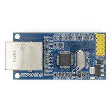 Microcontrolador W5500 Módulo de red Ethernet, hardware TCP / IP 51/STM32, Programa sobre W5100 2024 - compra barato
