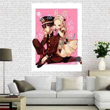 Póster personalizado de Hanako Kun para decoración del hogar, póster de arte de pared de tela para sala de estar, oferta 2024 - compra barato